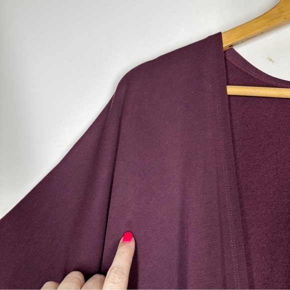 J. Jill Pure Jill Modal Knit Pocket Tunic Dress with Ruana Wrap Topper S - Picture 11 of 14